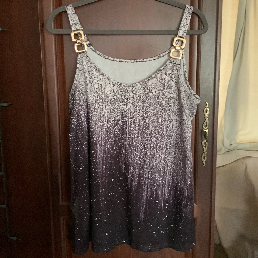 Graduated Color Tank Top Large